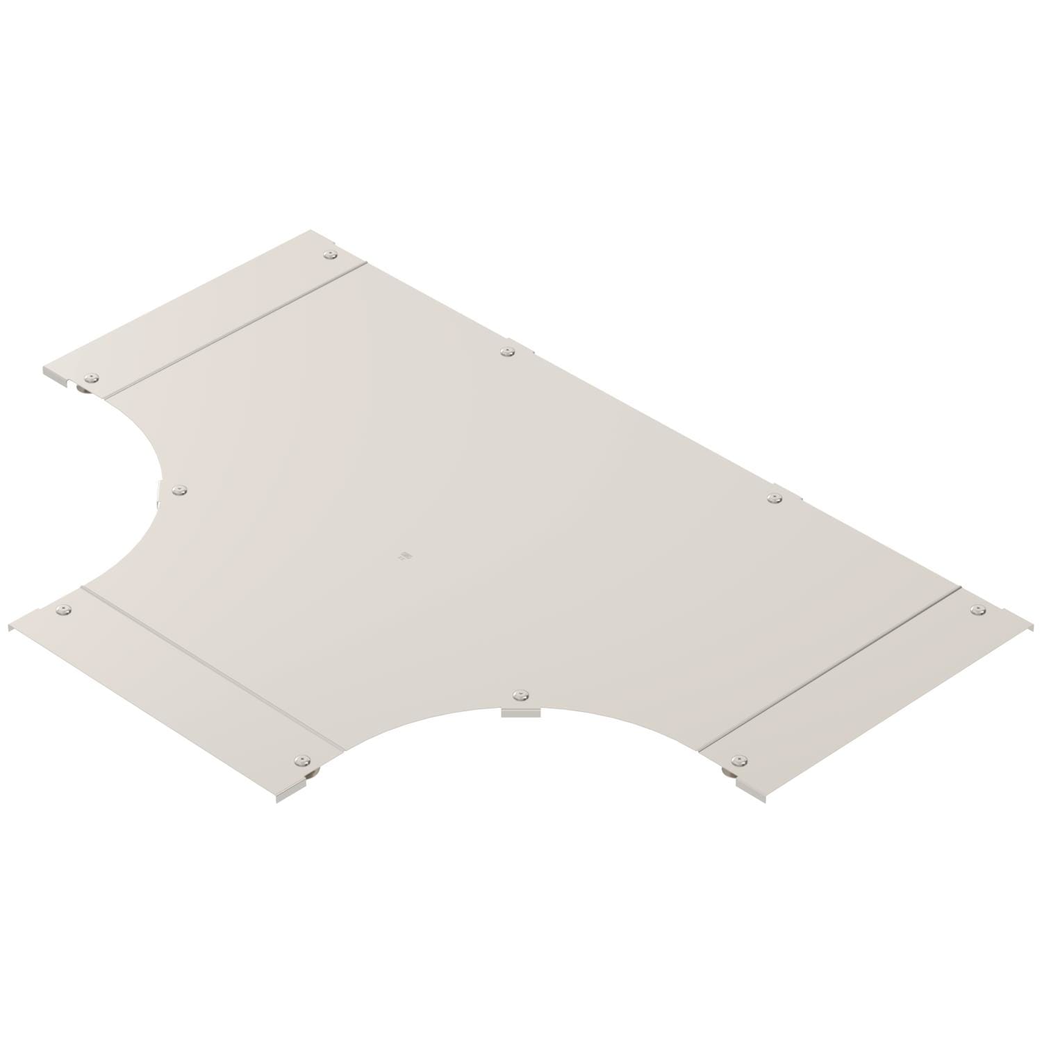 OBO BETTERMANN - Coperchio derivazione a T con bussola B500 Acciaio INOX A4 1.4571 non trattato ulteriore trattamento.