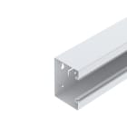 OBO BETTERMANN - Canale porta apparecchi simmetrico 90x130x2000 in acciaio bianco RAL 9010.