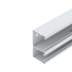 OBO BETTERMANN - Canale porta apparecchi asimmetrico 90x170x2000 in acciaio bianco RAL 9010.