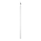 OBO BETTERMANN - Colonna verticale pavimento/soffitto 3000x110x70 in alluminio bianco RAL 9010.