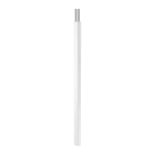 OBO BETTERMANN - Colonna verticale pavimento/soffitto 2300x80x130 in Alluminio bianco RAL 9010.