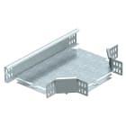 OBO BETTERMANN - Derivazione a T connettore orizzontale angolo 60x100 Acciaio zincato caldo immersione.