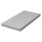 OBO BETTERMANN - Piastra silicato antincendio per applicazioni 500x250x30mm, silicato di calcio bianco grigiastro.