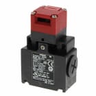 OMRON ELECTRONICS - Finecorsa a chiave, 2 passacavi PG13.5, 1NC+1NO ad azione lenta, IP67.