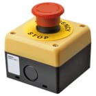 OMRON ELECTRONICS - Puls.22,A22NE,Emergenza40mm,2NC,nonluminoso