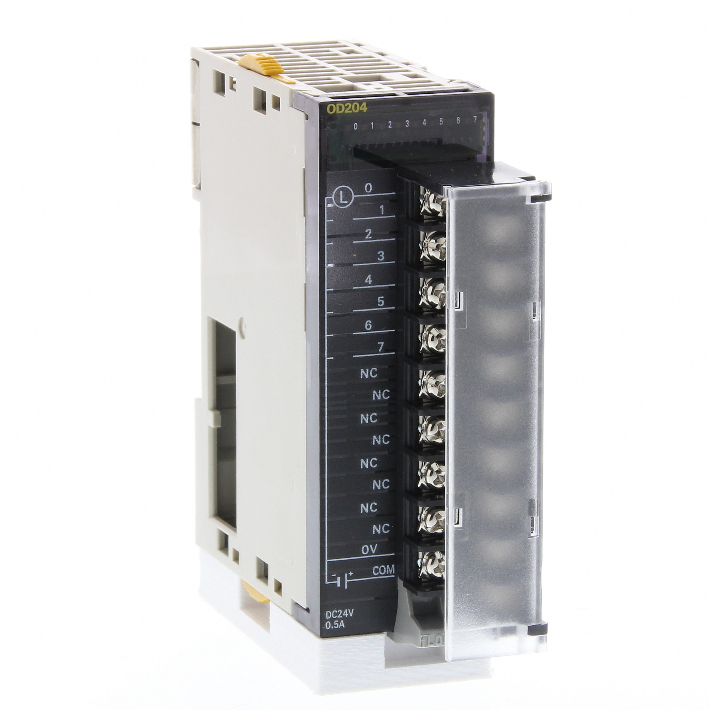 OMRON ELECTRONICS - Modulo plc 8DO TR PNP, moduli di uscita a transistor PNP, 8 punti.