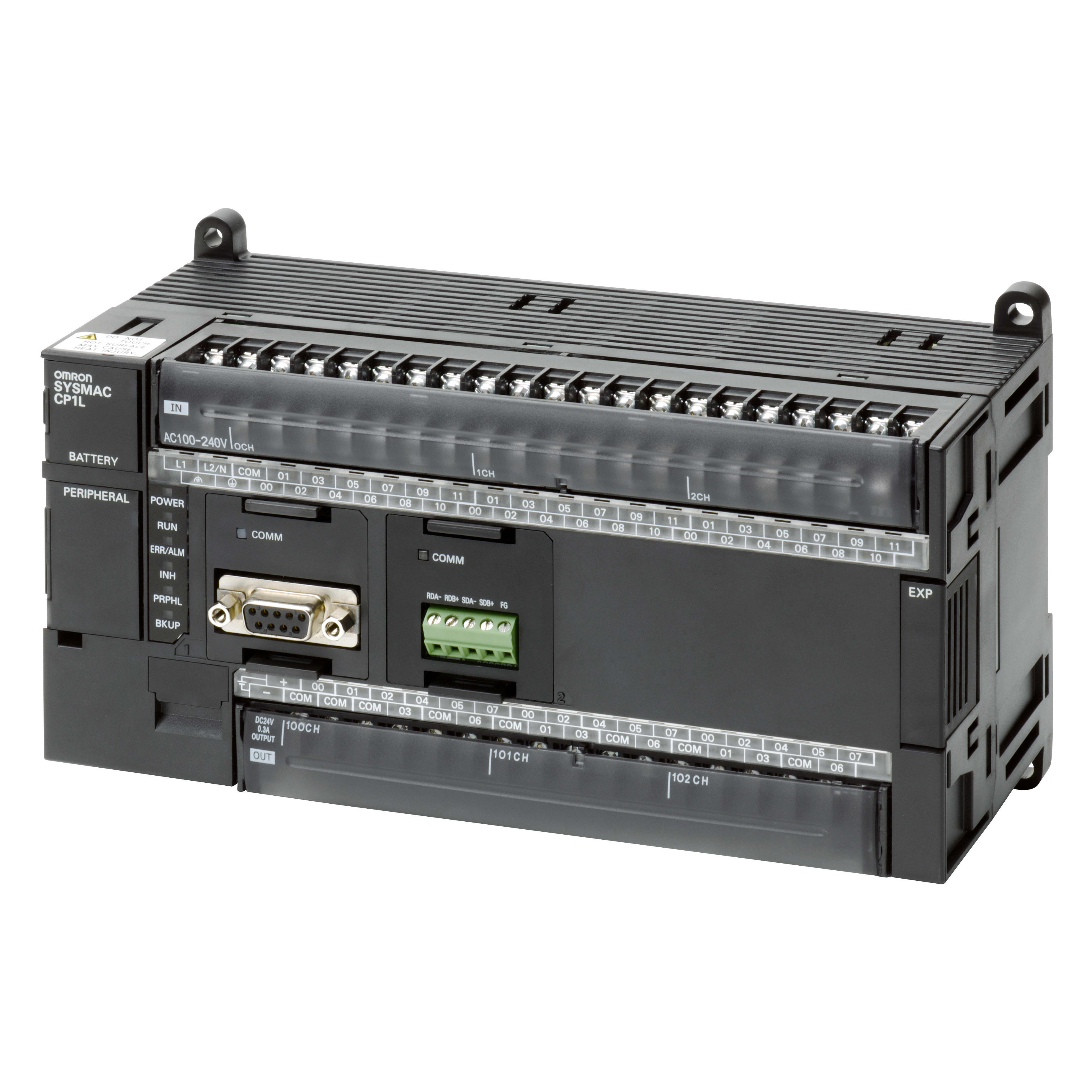 OMRON ELECTRONICS - plc- 36DI 24V+24DO a relè. 24V
