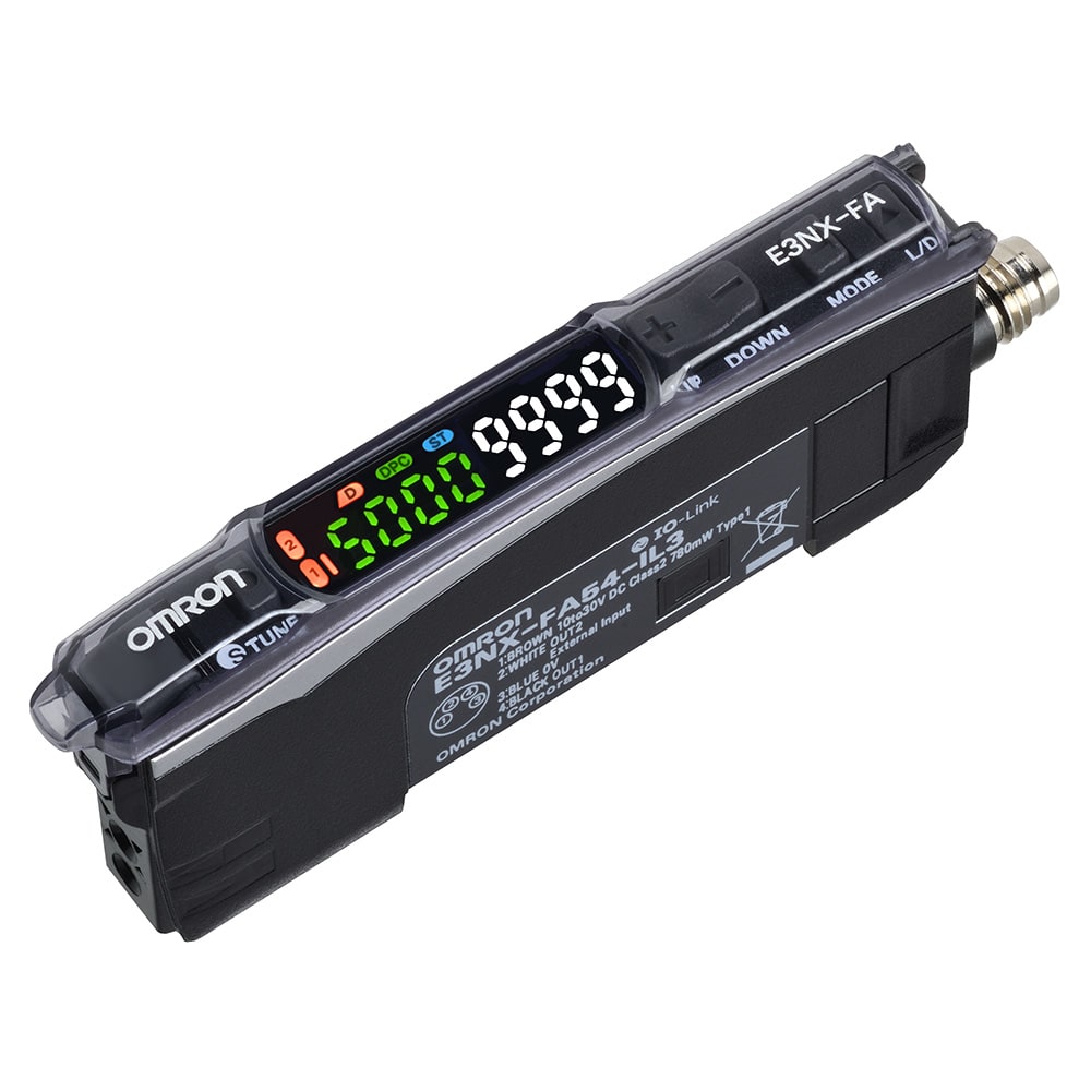 OMRON ELECTRONICS - FIBER AMPLIFIER, IO-LINK, TWIN DIGITAL D