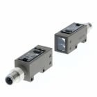OMRON ELECTRONICS - sensore fotoelettrico miniatura cc metallo sbarramento 30 m npn/pnp impulso luce/buio connettore m12