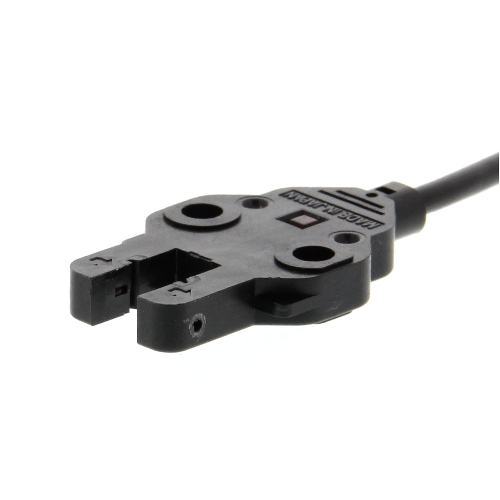 OMRON ELECTRONICS - sensore amplificato formato standard a forcella 5 mm PNP impulso luce cavo 2 m
