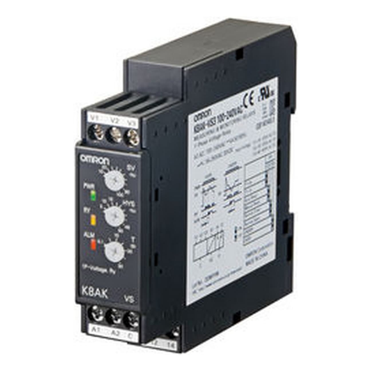 OMRON ELECTRONICS - rele-ContrMonSovrSotTens1Vmax150VOut2SPDT