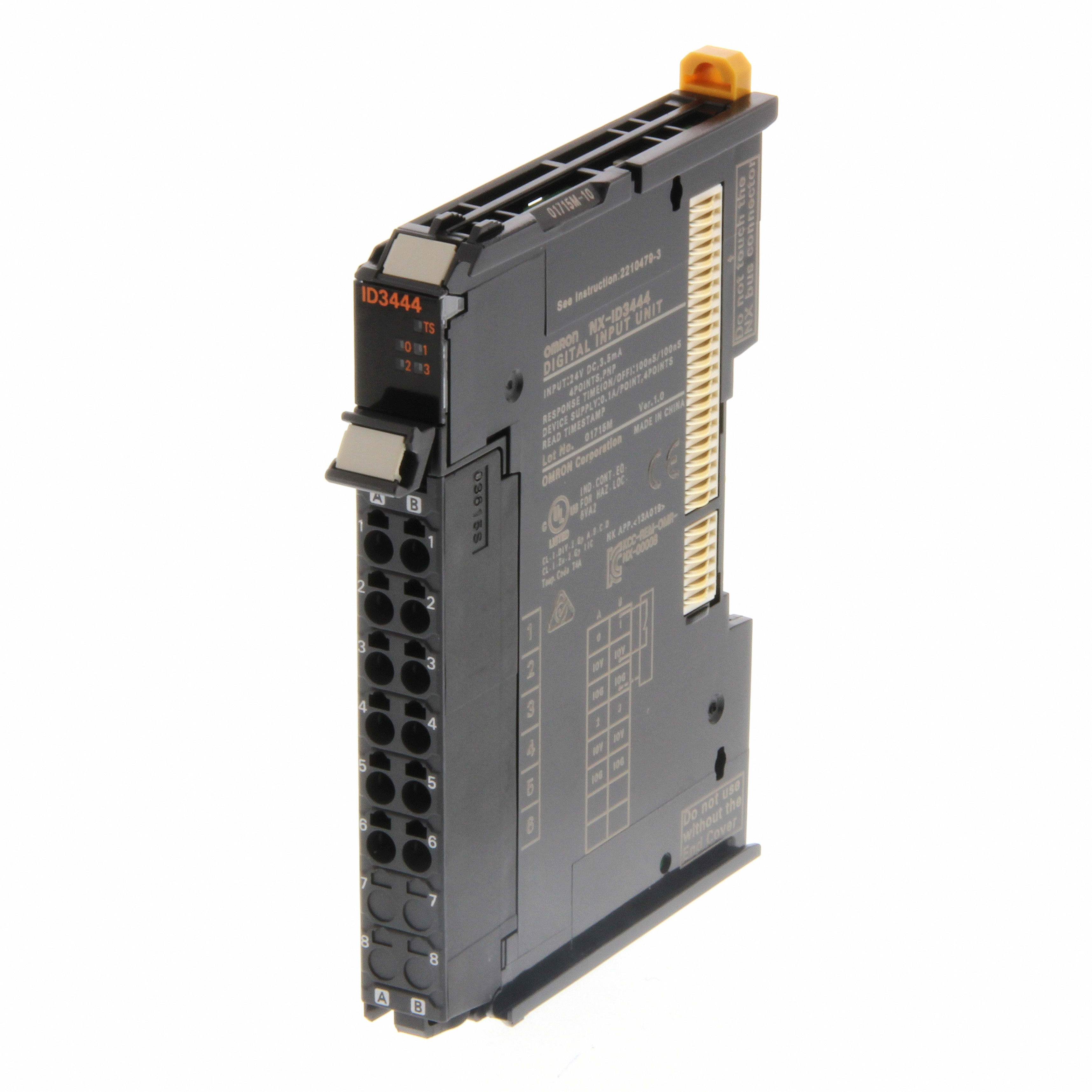 OMRON ELECTRONICS - plc 4 di nx pnp time stamped serie nx 4 ingressi digitali pnp time stamped