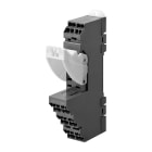 OMRON ELECTRONICS - Zoccolo P2RF guida DIN Push-In Plus con leva di sgancio per G2R-2(S) K7L-_B H3RN-2-B montaggio guida DIN terminali Push-In Plus