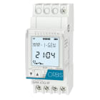 ORBIS - DATA LOG BLUETOOTH Interruttore orario digitale 2 moduli DIN, giornaliero/settimanale, 1 contatto, 230V