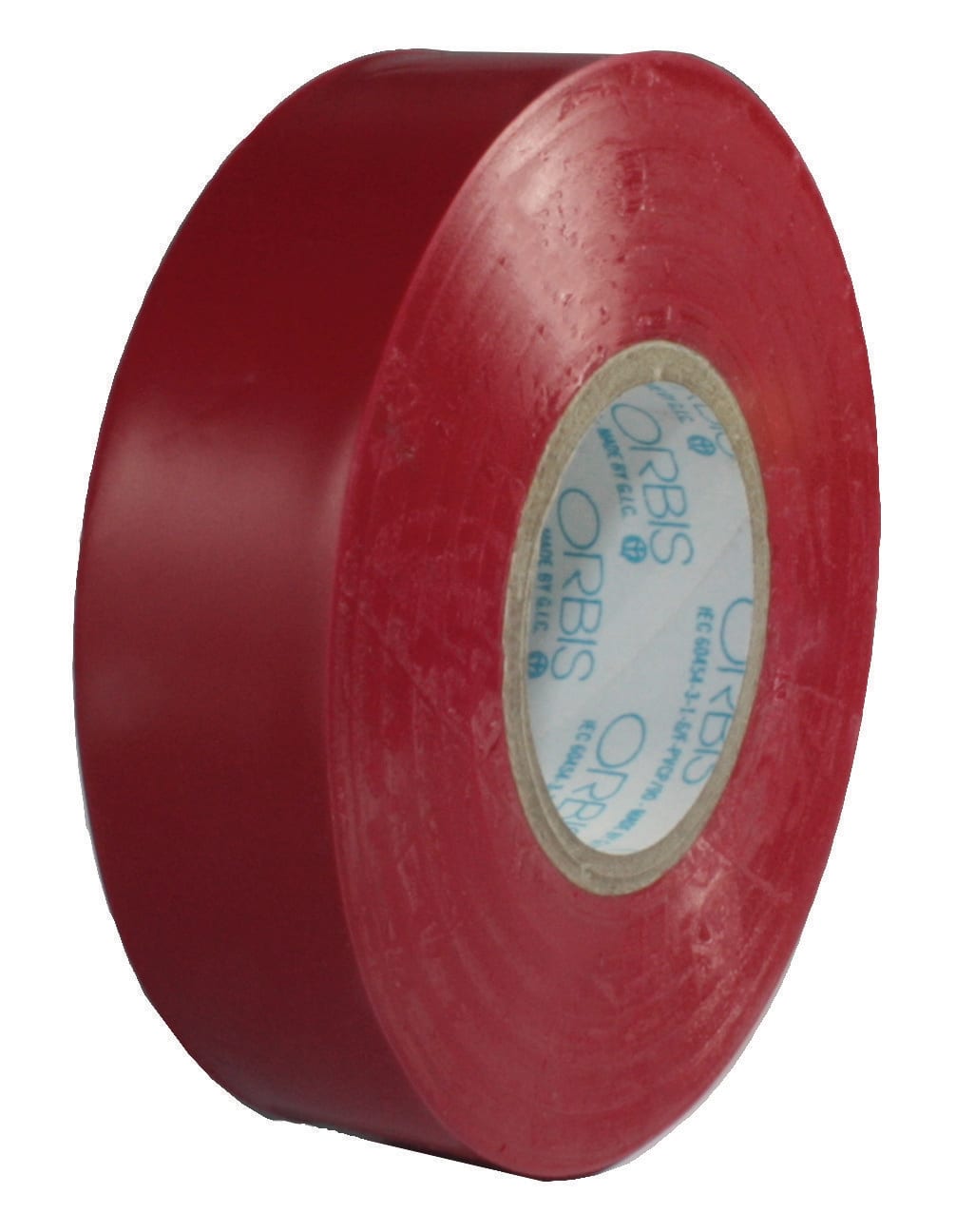 ORBIS - RO2525-15 ROSSO Nastro isolante, spessore 0.15 mm, dimensioni: 25 mm x 25 m, confezione 96 pz
