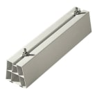 ORBIS - SPE 450/100 Base di supporto a pavimento lunghezza 450 mm, sezione 100x100 mm, compl. di viti e vibroflex adesivo, RAL1013, portata MAX 400 Kg