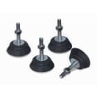 ORBIS - AVT 2048 kit di 4 supporti antivibranti, da terra, altezza 48mm