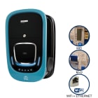 ORBIS - VIARIS COMBI+ BBT2PE22ETH TRIFASE 22 kW + 22 kW 3x32A, 2 PRESE TIPO 2 e SHUTTER, Protezione Magnetot./Diff., Cont.MID, Ethernet, lettore carte RFID