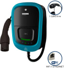 ORBIS - VIARIS UNI+ CT2CH74ETH CHAIN2 MONOFASE 7.4 kW 32A, 1 CAVO e CONNETTORE TIPO 2 lunghezza 5m, lettore carte RFID, WiFi + Ethernet