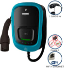 ORBIS - VIARIS UNI+ CT2CHP22ETH CHAIN2 TRIFASE 22 kW 32A, 1 CAVO e CONNETTORE TIPO 2 lunghezza 5m, lettore carte RFID, WiFi + Ethernet