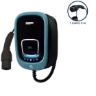 ORBIS - VIARIS UNI CT222 TRIFASE 22 kW 3x32A, 1 CAVO e CONNETTORE TIPO 2 lunghezza 5m, lettore carte RFID