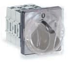 PALAZZOLI - INTERRUTTORE 6X20A DA RETROQUADRO FINITURA 67X67 SCHEMA CAM 44 FRONTALE IP20 MORSETTI IP20