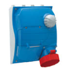PALAZZOLI - ULYSSE presa fissa interbloccata in termoindurente 3P+N+T 63A 200/346- 240/415V 6h 50-60Hz fusibili D02 IP66/IP67