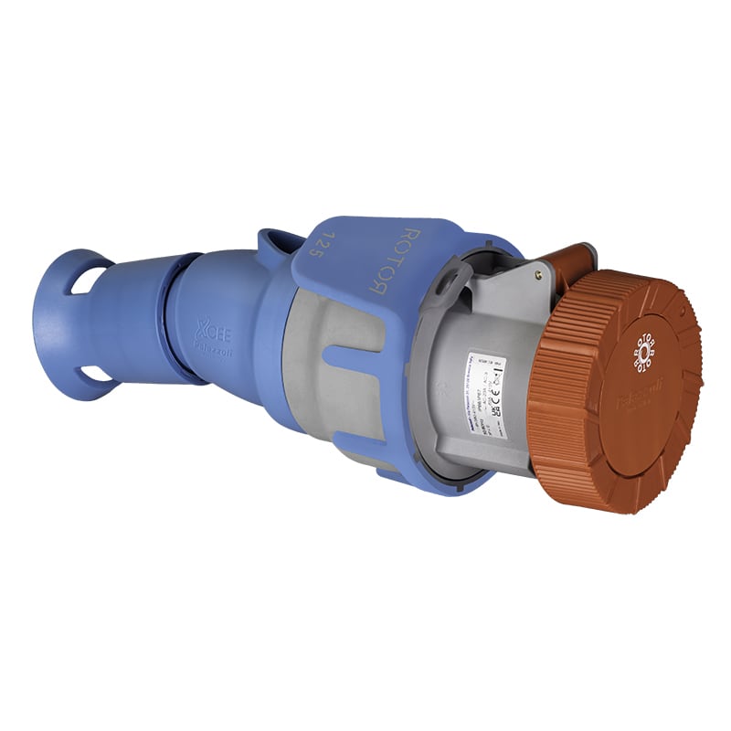 PALAZZOLI - ROTOR - ROTOSEZIONATORE MOBILE DIRITTO 3P+T 125A 400V 6H IP66/67/69
