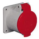 PALAZZOLI - CEE presa fissa da incasso 3P+N+T 32A 57/100-75/130V 50-60Hz 4h IP44