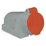 PALAZZOLI - CEE presa fissa da parete 90Â° 3P+T 32A 200-250V 50-60Hz 9h IP44