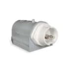 PALAZZOLI - CEE spina fissa da parete angolata 2P 16A 20-25/40-50V 100-200Hz 4h IP44