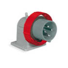 PALAZZOLI - CEE spina fissa da parete angolata 2P+T 16A 200-250V 50-60Hz 6h IP67