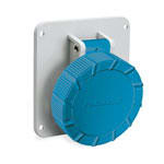 PALAZZOLI - topTER presa fissa inclinata da quadro 2P+T 16A 200-250V 50-60Hz 6h IP66/IP67
