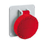 PALAZZOLI - topTER presa fissa inclinata da quadro 3P+N+T 16A 380-415V 50-60Hz 6h IP66/IP67
