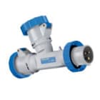PALAZZOLI - MULTIPLAY moltiplicatore mobile 2 uscite con spina 2P+T 16A 200-250V 50-60Hz 6h IP67