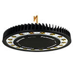 PALAZZOLI - SERIE META-EX HIGH BAY 15LED 168W DIFFUSORE VETRO OTTICA ROTOSIMMETRICA DIFFONDENTE IP66/IP67 - PER ZONA 22