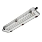 PALAZZOLI - SERIE RINOLED-EX PLAFONIERA L690 INOX VETRO 24W DIFFONDENTE IP65/IP66 2G2D