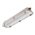PALAZZOLI - SERIE RINOLED-EX PLAFONIERA L690 INOX VETRO 26W EMERGENZA 1H DIFFONDENTE COMFORT IP65/IP66 3G2D