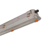 PALAZZOLI - SERIE RINO-EX PLAFONIERA INOX-VETRO  PER TUBI T8 2X18W ALIM. ELETTRONICO  ATEX 2D3G