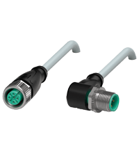 PEPPERL + FUCHS - Cavo di collegamento schermato V1-G-15M-PUR-ABG-V1-W.