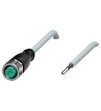 PEPPERL + FUCHS - Presa per cavo schermata V15-G-5M-PUR-ABG5.