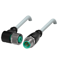 PEPPERL + FUCHS - Cavo di collegamento V1-W-3M-PUR-V1-G.
