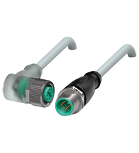 PEPPERL + FUCHS - Cavo di collegamento V1-W-E2-10M-PUR-V1-G.