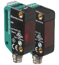 PEPPERL + FUCHS - Sensore a sbarramento coppia OBE12M R100 S2EP IO V31.