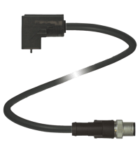 PEPPERL + FUCHS - Cavo connettore valvola VMC-2+P/Z2-0,6M-PUR-V1-G.