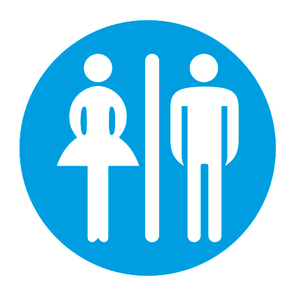 PERFORMANCE IN LIGHTING - Toilette blu Ades Drop 22, ideale per il bagno di casa o dell'ufficio.