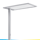 PERFORMANCE IN LIGHTING - Piantana LED 73W con sensore fotosensore e microprisma, temperatura colore regolabile da 2700K a 6200K. Modello SL720LED SLL 66 S/C 8TW GR9006 SEIR MP.