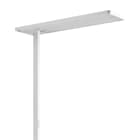 PERFORMANCE IN LIGHTING - Piantana LED 61W con fotosensore, 4000K, riflettore e finitura specchio. Modello SL 57 S/C 840 WH9016 SEIR RE.