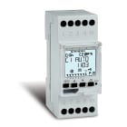 PERRY ELECTRIC - Interruttore orario giornaliero annuale a menù 1 canale - 2 DIN, Zero Crossing