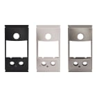 PERRY ELECTRIC - Kit di 3 frontalini di finitura:           Antracite per BTICINO LIVING, LIVINGLIGHT ANTRACITE, LIVINGLIGHT AIR ANTRACITE Bianco per BTICINO LIVINGLIGHT BIANCO, LIVINGLIGHT AIR BIANCO Silver opaco per BTICINO LIVINGLIGHT TECH, L